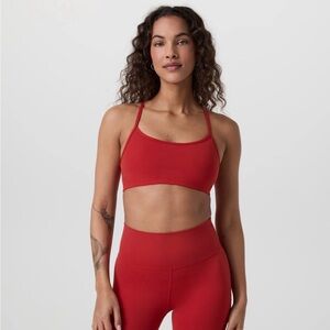 Vuori All the Feels bra. Scarlet. (Red). Small. EUC. Worn 2x.